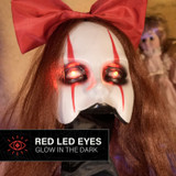 5.4-Ft.Standing Pop-Up Creepy Lady Animatronic