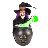 1.8-Ft. Witch Pouring Potion Tabletop Animatronic