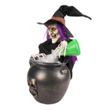 1.8-Ft. Witch Pouring Potion Tabletop Animatronic