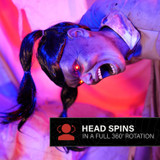 4.6-Ft. Head Spinning Beatrix Animatronic