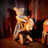 2.1-Ft. Bear Riding Rocking Horse Animatronic
