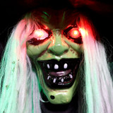 4.3-Ft. Animated Sitting Witch Animatronic