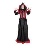 5.5-Ft. Standing Double Face Lady Animatronic