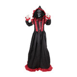 5.5-Ft. Standing Double Face Lady Animatronic