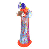 5.5-Ft. Standing Jump Scared Clown Animatronic