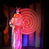 5.5-Ft. Standing Jump Scared Clown Animatronic