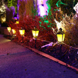 1-Ft. Lantern Stakes with Lights, Set of 6