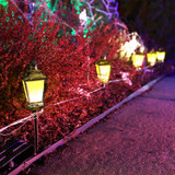 1-Ft. Lantern Stakes with Lights, Set of 6