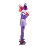 5.6-Ft. Standing Double Headed Animated Clown Animatronic