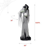 9.8-Ft. Towering Witch with Magic Ball Animatronic