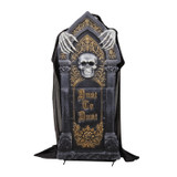 4-Ft. Animated Reaper with Tombstone Animatronic