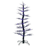 5-Ft. Dancing Halloween Tree with Purple LED Lights and Sound