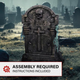 2.5-Ft. Tombstone Lifter by Tekky, Premium Halloween Animatronic