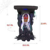 2.5-Ft. Tombstone Lifter by Tekky, Premium Halloween Animatronic
