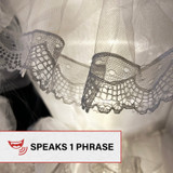5-Ft. Touch-Activated Animated Hanging Spinning Bride Halloween Animatronic