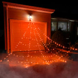 12-Ft. Prelit Spider Web with 3 Multicolor Light Functions