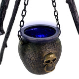 4.7-Ft. Touch-Activated Animated Witch Cauldron Halloween Accessory