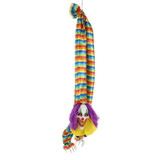 3.9-Ft. Animatronic Hanging Upside Down Clown with Lights and Sound, Indoor/Covered Outdoor Halloween Decoration