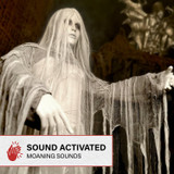 2.6-Ft. Rising Ghost Woman by Tekky, Premium Halloween Animatronic