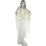 Haunted Hill Farm Life-Size Poseable Animatronic Bride with Red Flashing Eyes