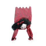 3.7-Ft Long Animatronic Haunted Crawling Baby Doll with Lights and Sound, Indoor or Covered Outdoor Halloween Decoration
