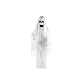 6-Ft. Animatronic Ghost with Lights and Sound, Indoor or Covered Outdoor Halloween Decoration