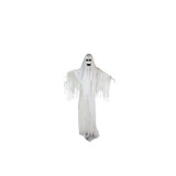 6-Ft. Animatronic Ghost with Lights and Sound, Indoor or Covered Outdoor Halloween Decoration