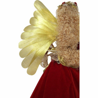 Fraser Hill Farm 32-In Christmas Angel Figurine with Music, Lights, and Motion - Animated Indoor Holiday Home Decor