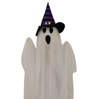 Set of 3 Hanging Ghosts, Indoor/Outdoor Halloween Decoration