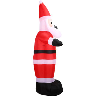 Fraser Hill Farm 10-Ft Pre-Lit Inflatable Santa
