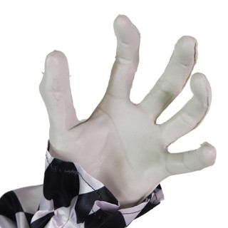 5.9-Ft. Animatronic Talking Clown on a Stage with Movement and Light-Up Eyes for Scary Halloween Decoration
