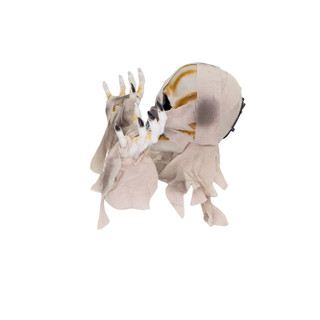 Haunted Hill Farm 10-In. Duane the Dead Talking Mummy Groundbreaker with Flashing Eyes and Hands, Battery-Operated Outdoor Halloween Decoration