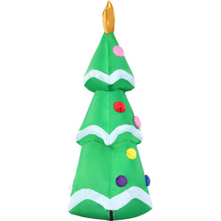 Fraser Hill Farm 2-Ft. Tall Prelit Tabletop Christmas Tree Inflatable