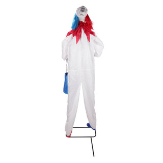 7.1-Ft. Standing Animated Painting Clown Animatronic