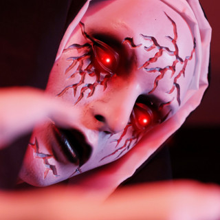 5.4-Ft. Standing Jump Scare Nun Animatronic