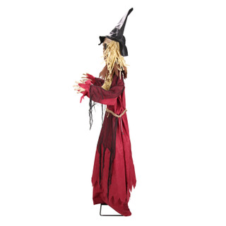 7.9-Ft.Standing Raising Scarecrow Animatronic