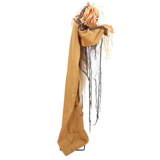 5.4-Ft. Standing Head Dropping Pumpkin Man Animatronic