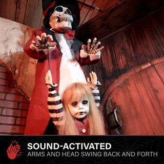 7.2-Ft. Stilted Walker Animatronic