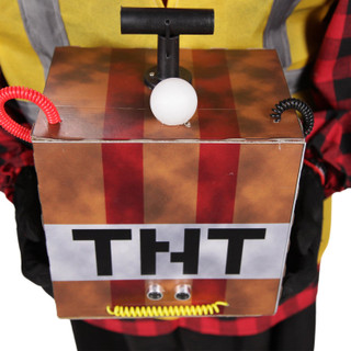 5.7-Ft. Standing Animated Clown Courier Animatronic