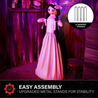 4.9-Ft. Walking Girl Animatronic