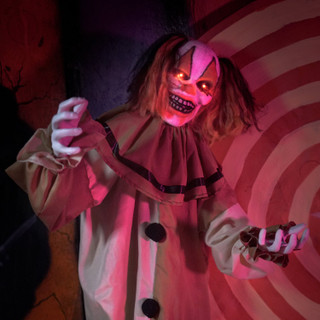 6-Ft. Hanging Animated Clown Animatronic
