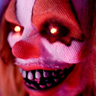 6-Ft. Hanging Animated Clown Animatronic