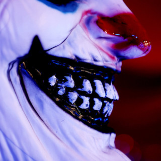 5.9-Ft. Standing Animated Clown Animatronic