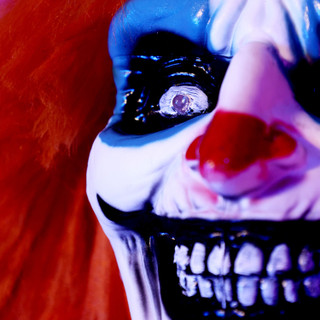 5.9-Ft. Standing Animated Clown Animatronic
