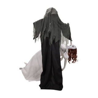 5.6-ft. Floating Lady with Magic Reaper Animatronic