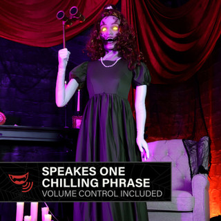5.8-Ft. Bridgertomb Woman Animatronic