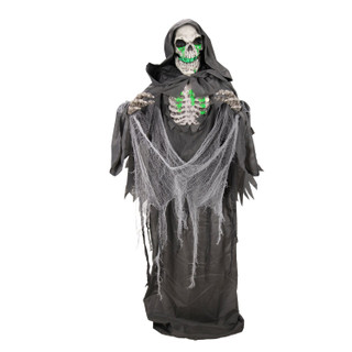5.5-Ft. Standing Stretching Reaper Animatronic