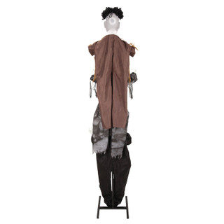 5.7-Ft. Standing Animated Triple Zombie Boys Animatronic