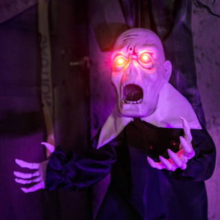 5.7-Ft. Standing Animated Triple Zombie Boys Animatronic
