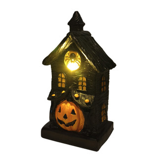 3-Piece Spooky Lighted LED Haunted House Set